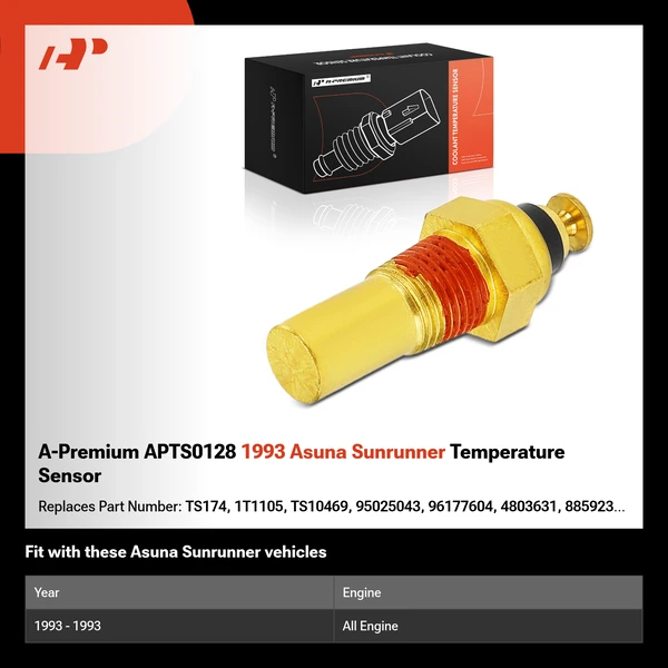 A-Premium APTS0128 1993 Asuna Sunrunner Temperature Sensor