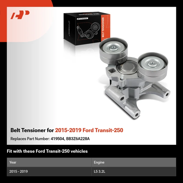 Belt Tensioner for 2015-2019 Ford Transit-250