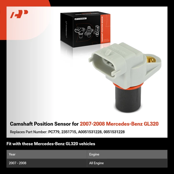 Camshaft Position Sensor for 2007-2008 Mercedes-Benz GL320