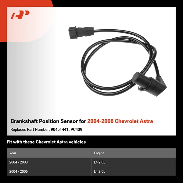 Crankshaft Position Sensor for 2004-2008 Chevrolet Astra