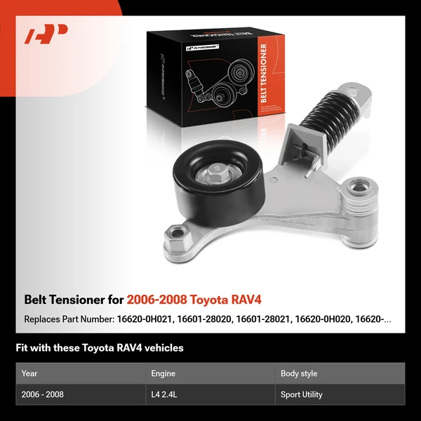 Belt Tensioner for 2006-2008 Toyota RAV4