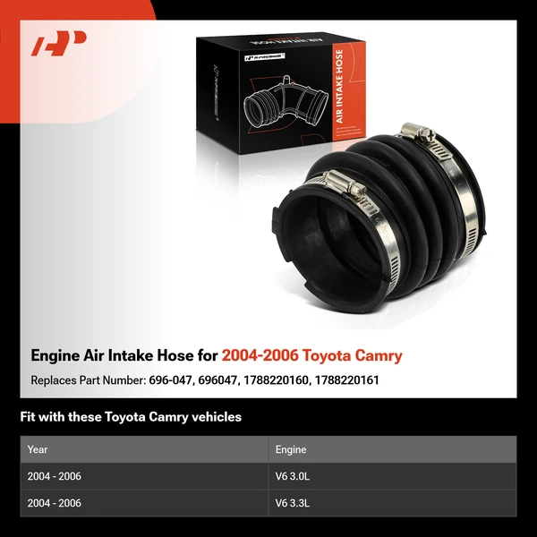 Engine Air Intake Hose for 2004-2006 Toyota Camry