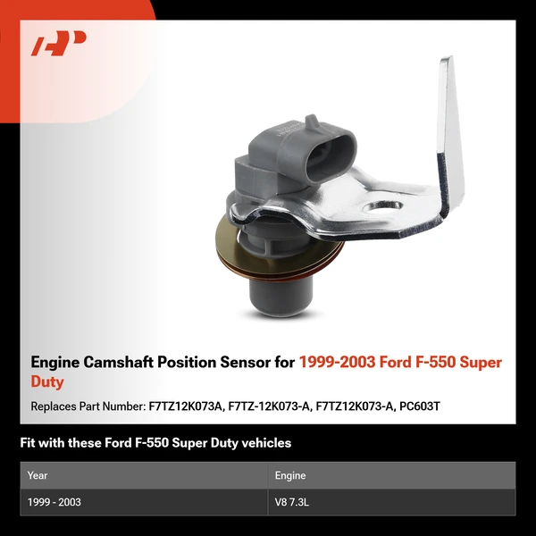 Engine Camshaft Position Sensor for 1999-2003 Ford F-550 Super Duty