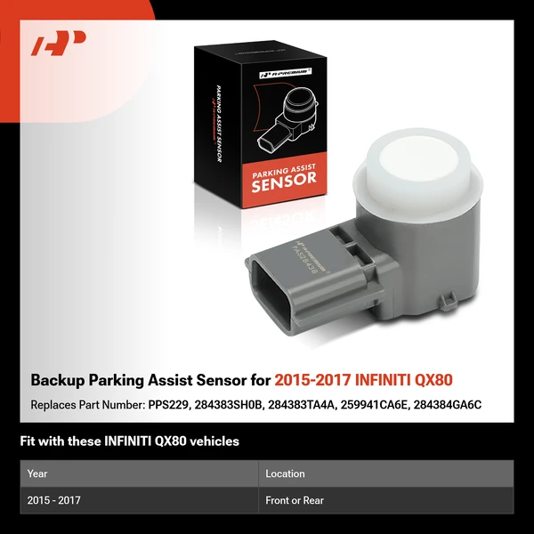 Backup Parking Assist Sensor for 2015-2017 INFINITI QX80