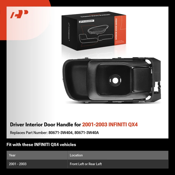 Driver Interior Door Handle for 2001-2003 INFINITI QX4