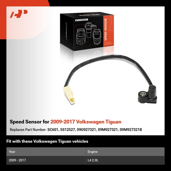 Speed Sensor for 2009-2017 Volkswagen Tiguan