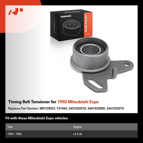 Timing Belt Tensioner for 1992 Mitsubishi Expo