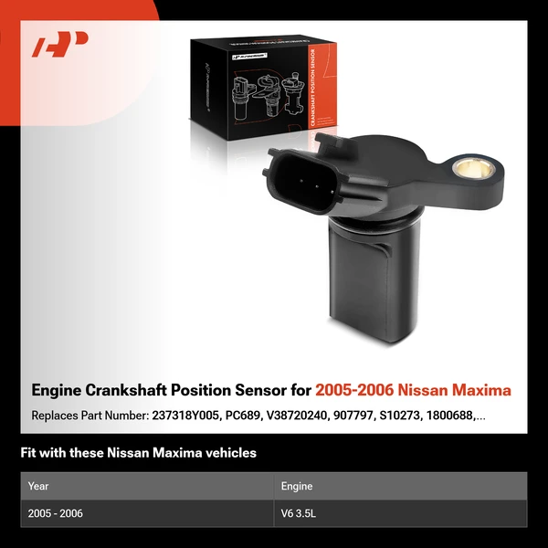 Engine Crankshaft Position Sensor for 2005-2006 Nissan Maxima