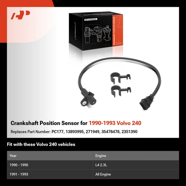 Crankshaft Position Sensor for 1990-1993 Volvo 240