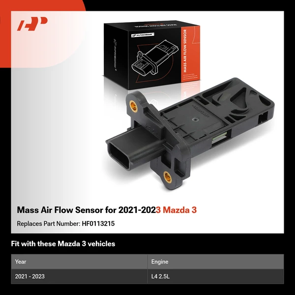 Mass Air Flow Sensor for 2021-2023 Mazda 3