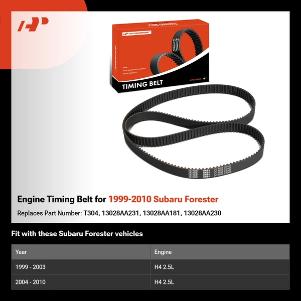 Engine Timing Belt for 1999-2010 Subaru Forester