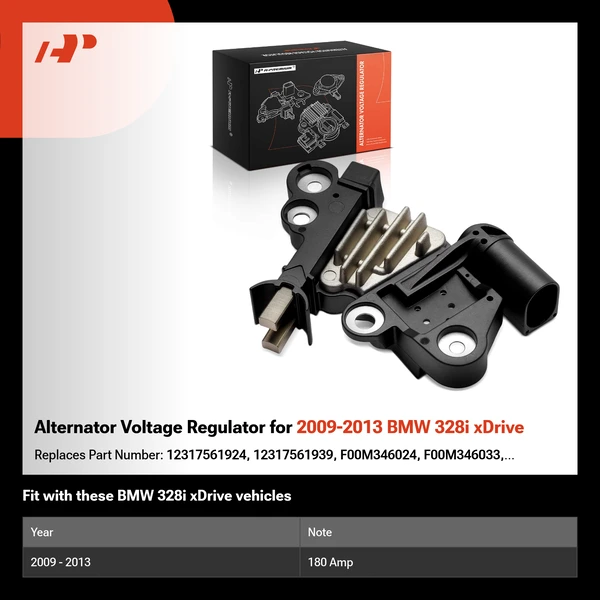 Alternator Voltage Regulator for 2009-2013 BMW 328i xDrive
