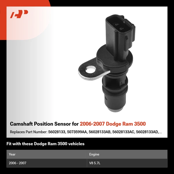 Camshaft Position Sensor for 2006-2007 Dodge Ram 3500