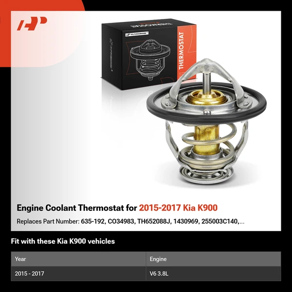 Engine Coolant Thermostat for 2015-2017 Kia K900