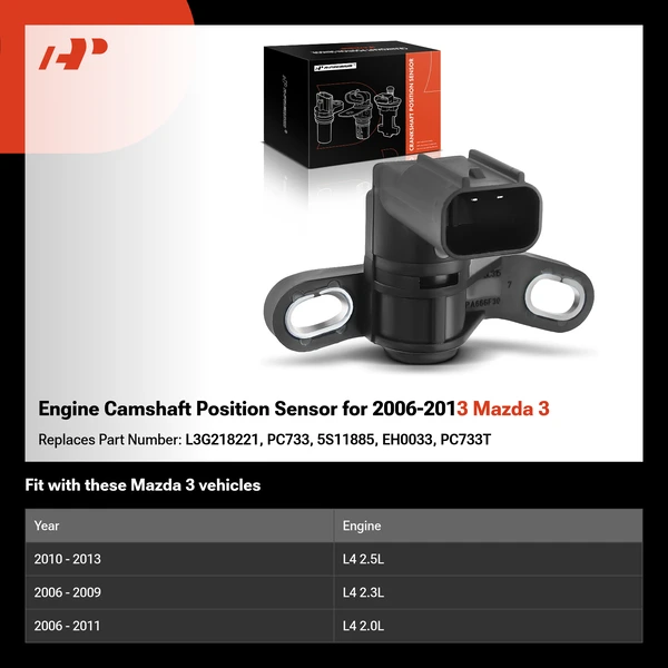 Engine Camshaft Position Sensor for 2006-2013 Mazda 3