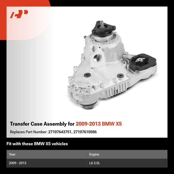 Transfer Case Assembly for 2009-2013 BMW X5