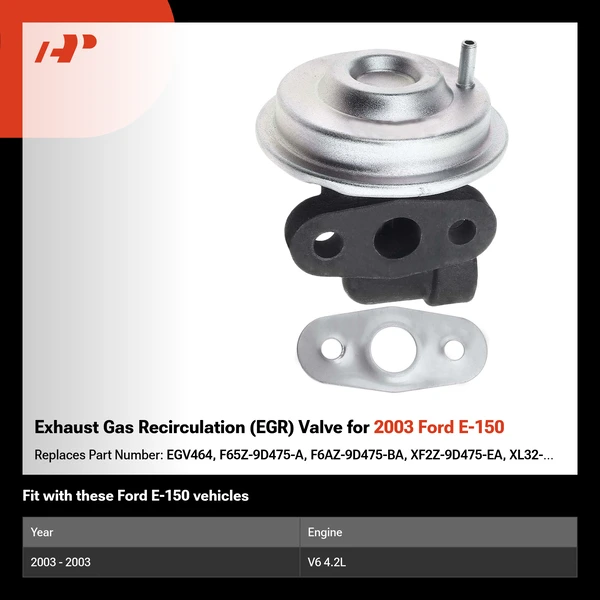 Exhaust Gas Recirculation (EGR) Valve for 2003 Ford E-150