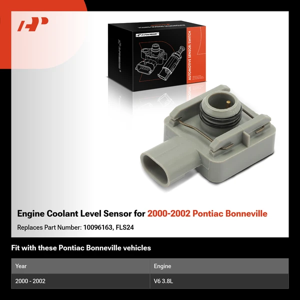 Engine Coolant Level Sensor for 2000-2002 Pontiac Bonneville