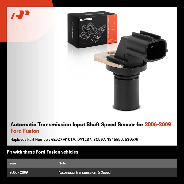 Automatic Transmission Input Shaft Speed Sensor for 2006-2009 Ford Fusion