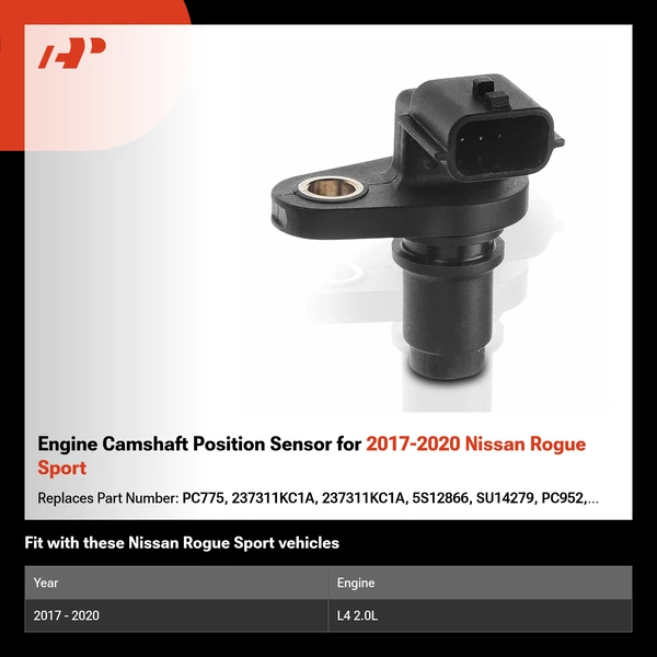 Engine Camshaft Position Sensor for 2017-2020 Nissan Rogue Sport