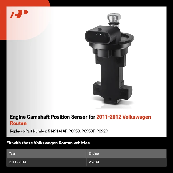 Engine Camshaft Position Sensor for 2011-2012 Volkswagen Routan