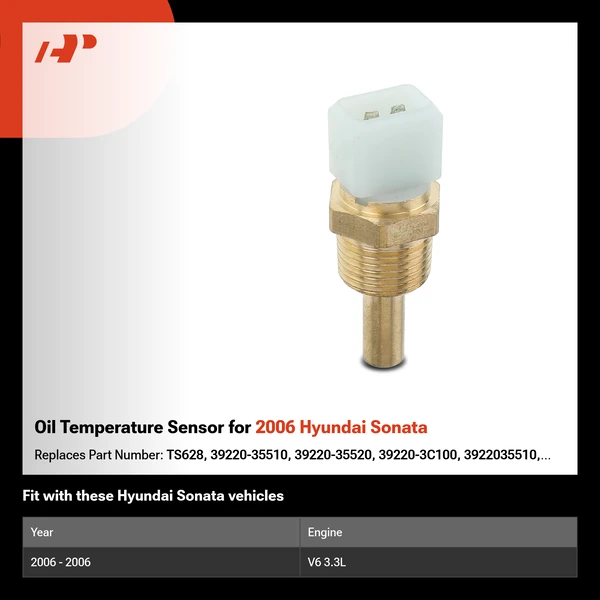 Oil Temperature Sensor for 2006 Hyundai Sonata
