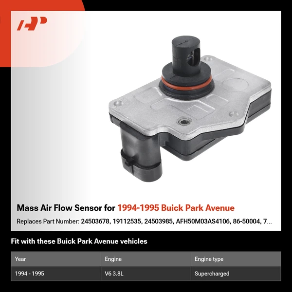Mass Air Flow Sensor for 1994-1995 Buick Park Avenue