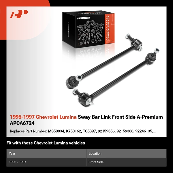 1995-1997 Chevrolet Lumina Sway Bar Link Front Side A-Premium APCA6724