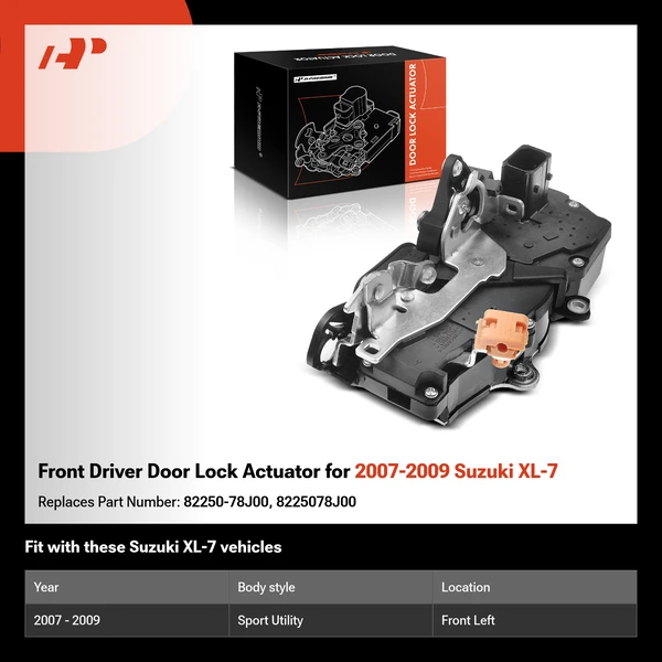 Front Driver Door Lock Actuator for 2007-2009 Suzuki XL-7