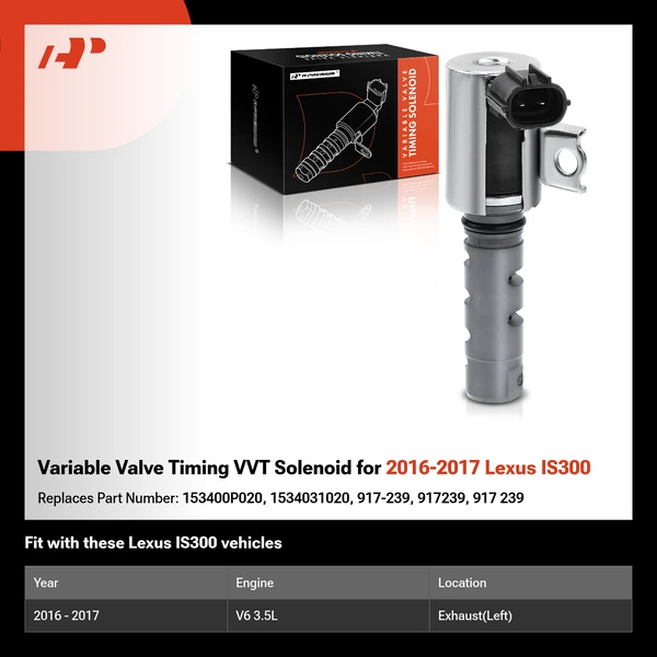 Variable Valve Timing VVT Solenoid for 2016-2017 Lexus IS300