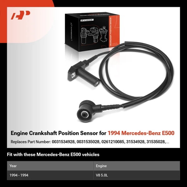 Engine Crankshaft Position Sensor for 1994 Mercedes-Benz E500