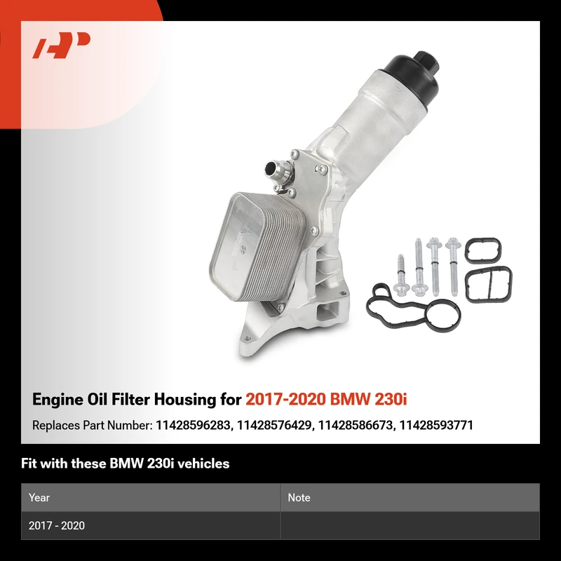 Engine Oil Filter Housing for 2017-2020 BMW 230i