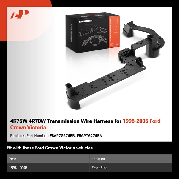 4R75W 4R70W Transmission Wire Harness for 1998-2005 Ford Crown Victoria