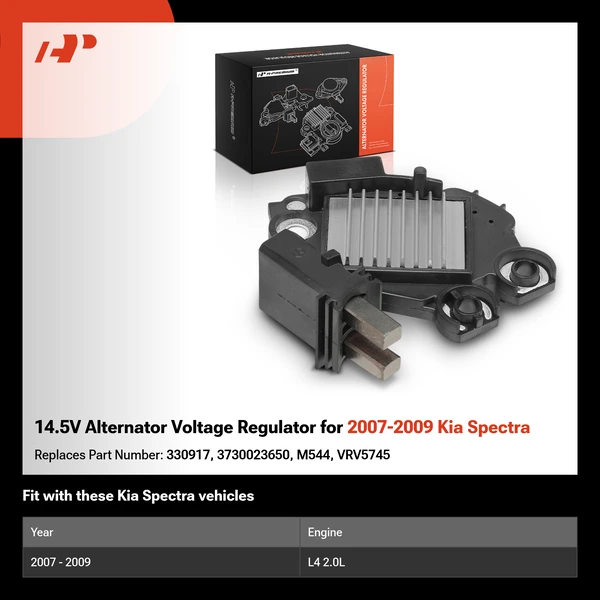 14.5V Alternator Voltage Regulator for 2007-2009 Kia Spectra