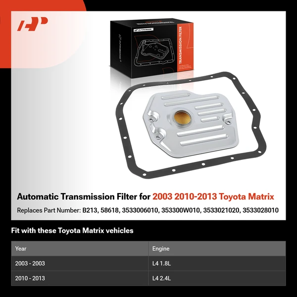 Automatic Transmission Filter for 2003 2010-2013 Toyota Matrix