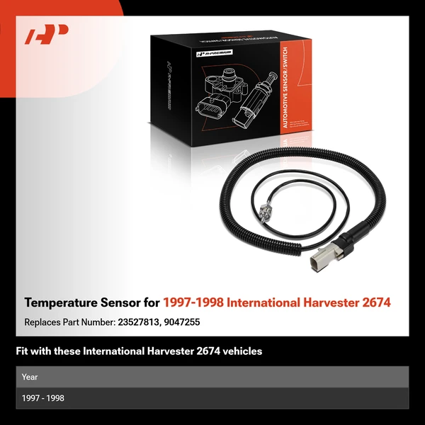 Temperature Sensor for 1997-1998 International Harvester 2674