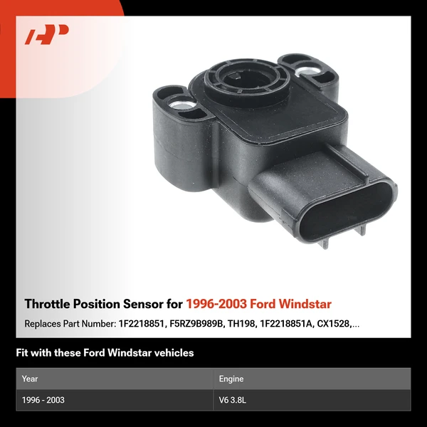 Throttle Position Sensor for 1996-2003 Ford Windstar