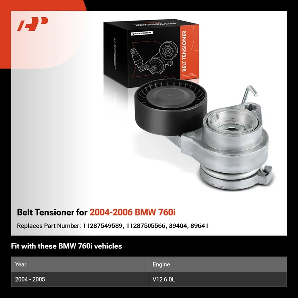 Belt Tensioner for 2004-2006 BMW 760i