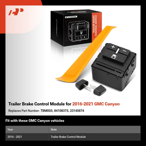 Trailer Brake Control Module for 2016-2021 GMC Canyon