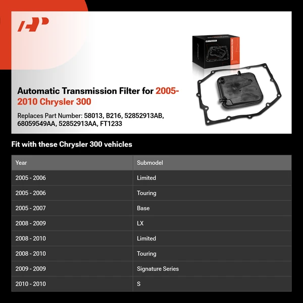 Automatic Transmission Filter for 2005-2010 Chrysler 300