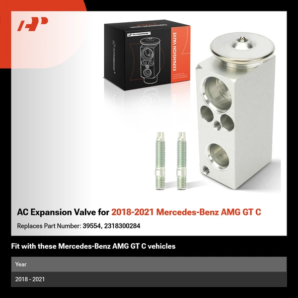 AC Expansion Valve for 2018-2021 Mercedes-Benz AMG GT C