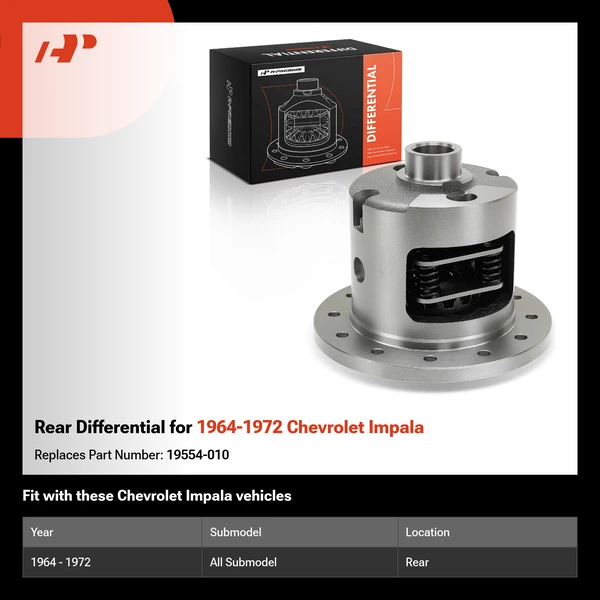 Rear Differential for 1964-1972 Chevrolet Impala