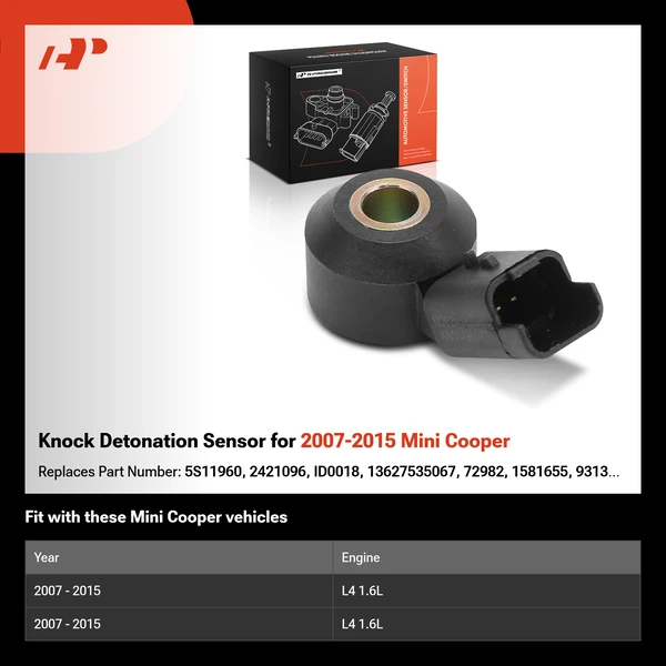 Knock Detonation Sensor for 2007-2015 Mini Cooper