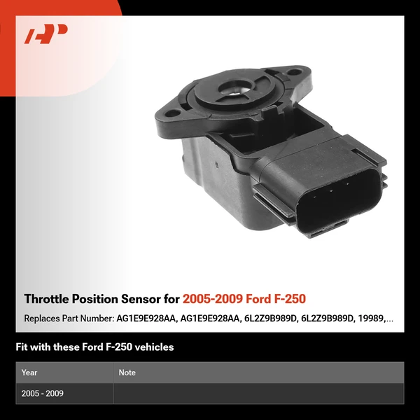 Throttle Position Sensor for 2005-2009 Ford F-250