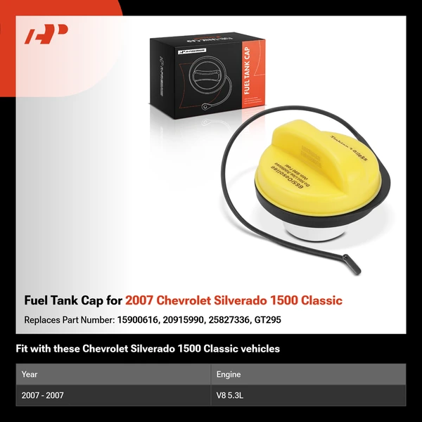 Fuel Tank Cap for 2007 Chevrolet Silverado 1500 Classic