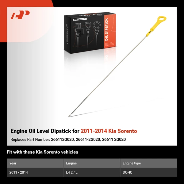 Engine Oil Level Dipstick for 2011-2014 Kia Sorento