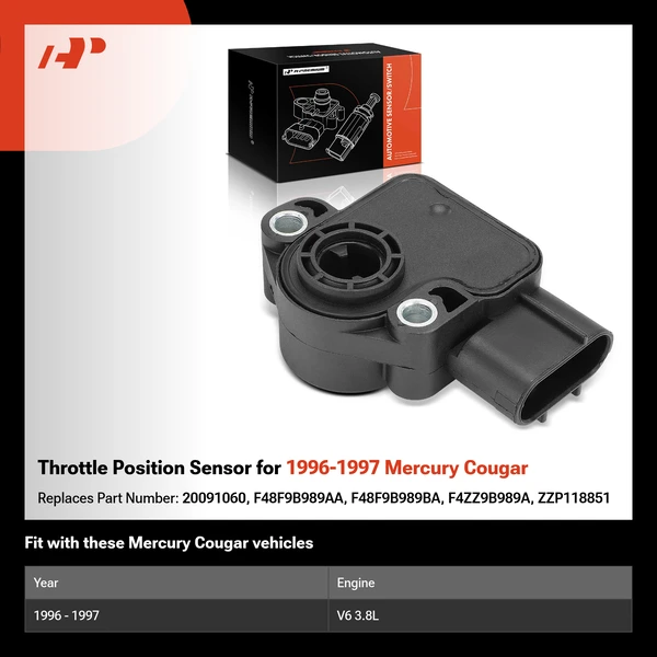 Throttle Position Sensor for 1996-1997 Mercury Cougar