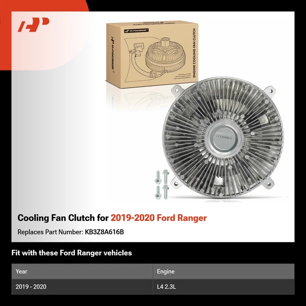 Cooling Fan Clutch for 2019-2020 Ford Ranger