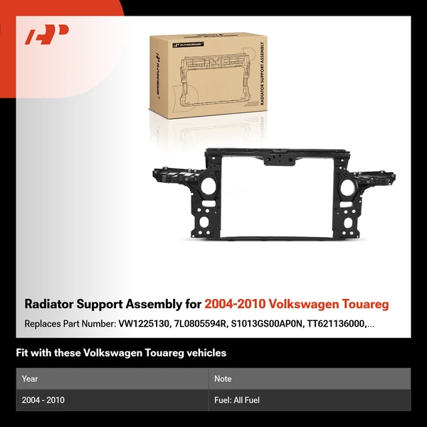 Radiator Support Assembly for 2004-2010 Volkswagen Touareg