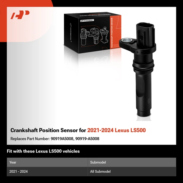 Crankshaft Position Sensor for 2021-2024 Lexus LS500